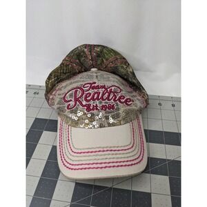 Team Realtree Womens Signatures Camo Cap Hat